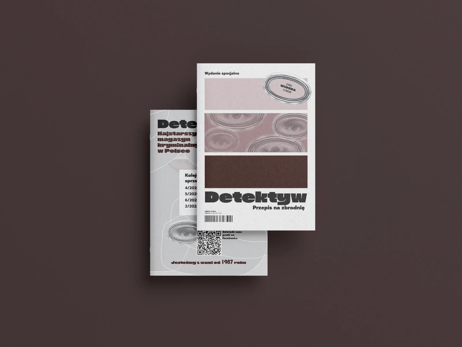 Projekt graficzny wydania specjalnego magazynu „Detektyw” — widok 6