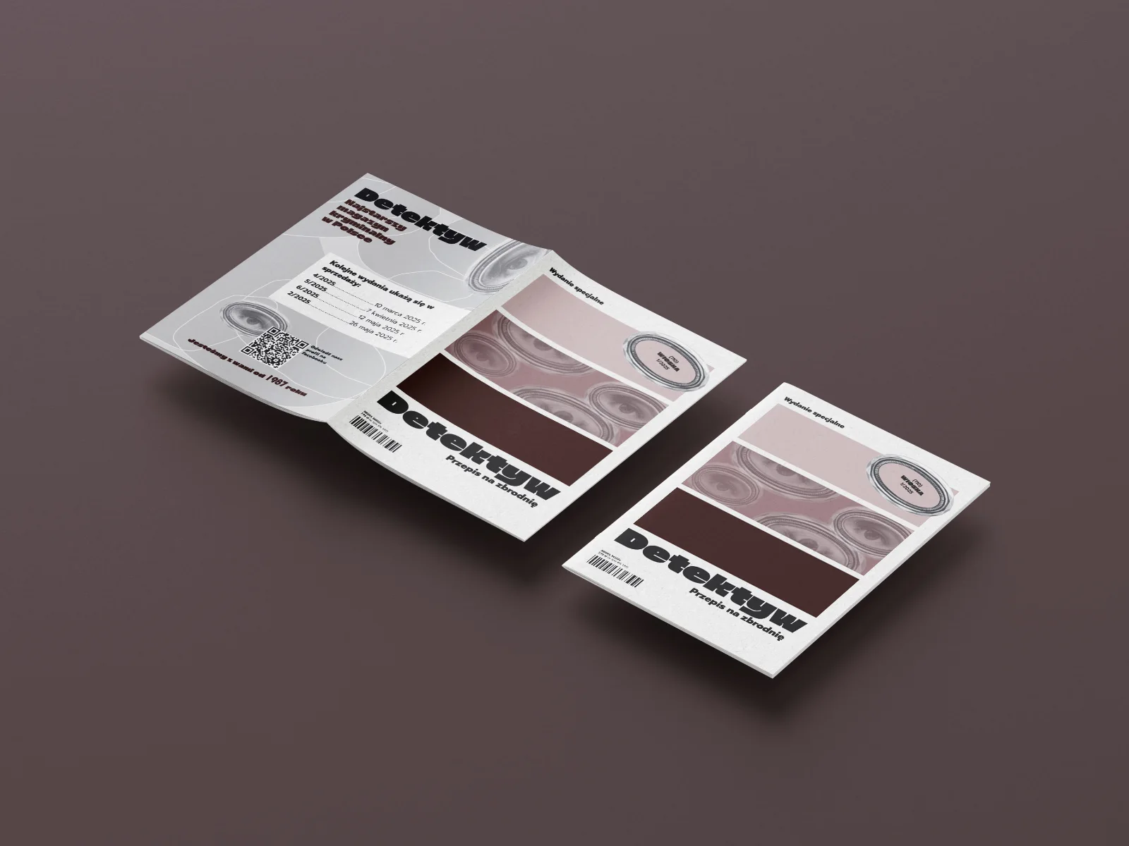 Projekt graficzny wydania specjalnego magazynu „Detektyw” — widok 7